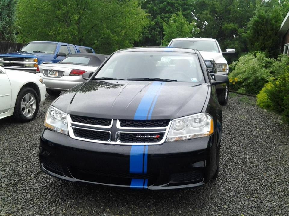 DODGE AVENGER VINYL RACING STRIPE KIT