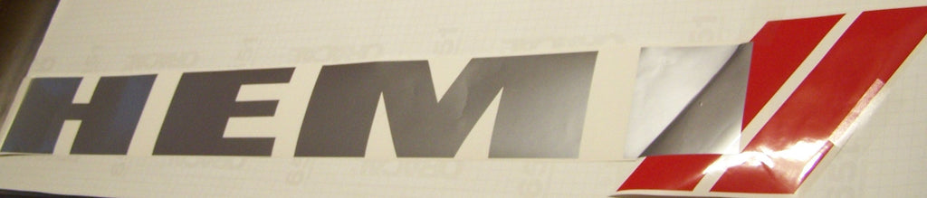HEMI WINSHIELD BANNER CHOOSE 2 COLORS