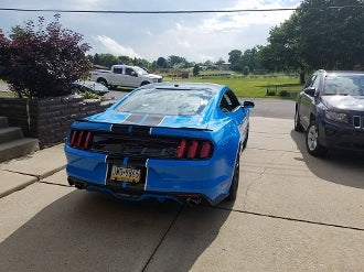 '15, '16, '17, '18 MUSTANG 2 COLOR DUAL STRIPE KIT SHELBY STRIPE