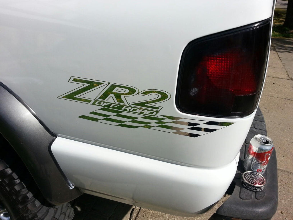 ZR2 OFF ROAD BEDSIDE / WINDOW STICKER VINYL DECAL CHOOSE COLOR