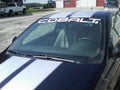 COBALT WINDSHIELD WINDOW DECAL BANNER VINYL STICKER