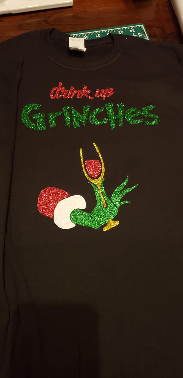 DRINK UP GRINCHES CHRISTMAS T-SHIRT, HOODIE, LONG SLEEVE, CREW NECK SWEATSHIRT (Copy) (Copy)