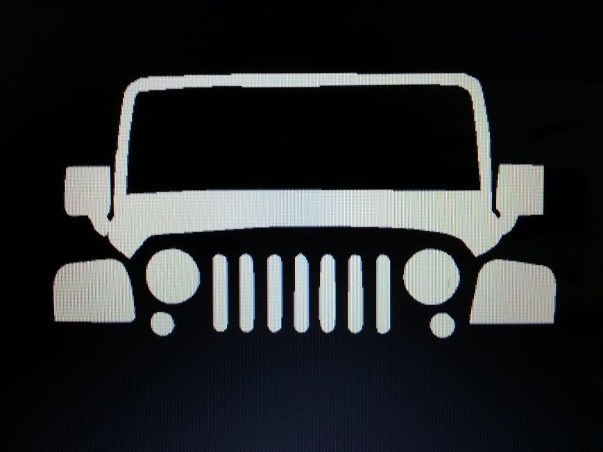 JEEP WRANGLER IDENTITY TAG VINYL STICKER DECAL TJ JK