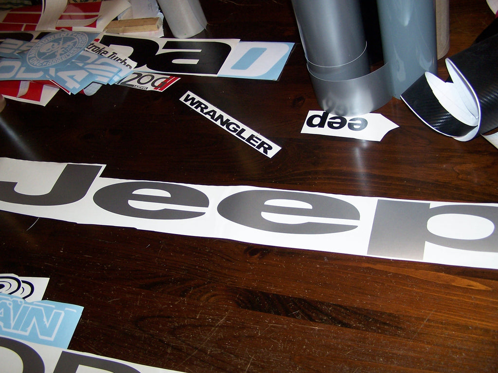 JEEP WINDSHIELD VINYL DECAL STICKER BANNER CHOOSE COLOR & SIZE