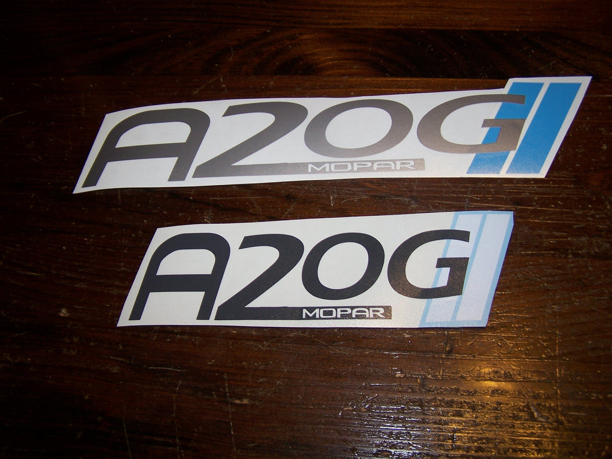 A2OG WINDSHIELD / WINDOW BANNER STICKER DECAL CHOOSE 2 COLORS