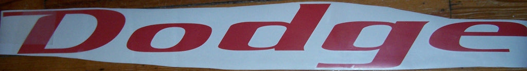 Dodge WINDSHIELD DECAL BANNER STICKER CHOOSE COLOR AND SIZE