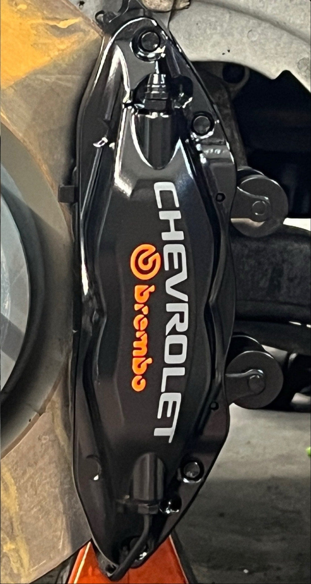 CAMARO ZL1 ZL-1 SS BREMBO BRAKE CALIPER VINYL DECAL SET