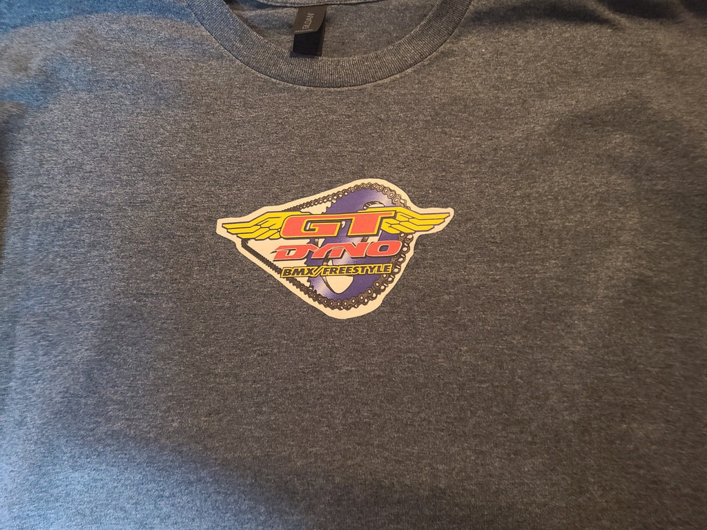 BMX GT & DYNO all-star logo t-shirt 86 87 88 89 front and back