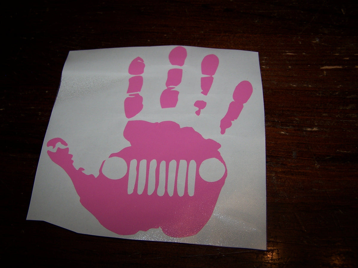 JEEP WAVE DECAL VINYL DECAL STICKER CHOOSE COLOR AND BODY CODE