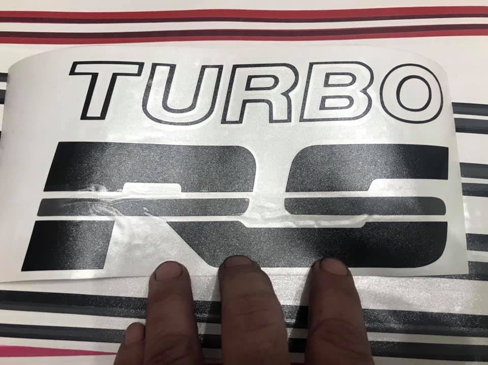 MERCURY CAPRI RS TURBO FENDER & HOOD DECALS 1979-1986