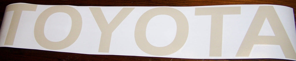 TOYOTA PICK UP TRUCK TAILGATE DECAL CHOOSE COLOR AND SIZE