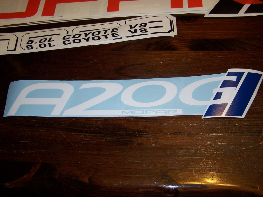 A2OG WINDSHIELD / WINDOW BANNER STICKER DECAL CHOOSE 2 COLORS