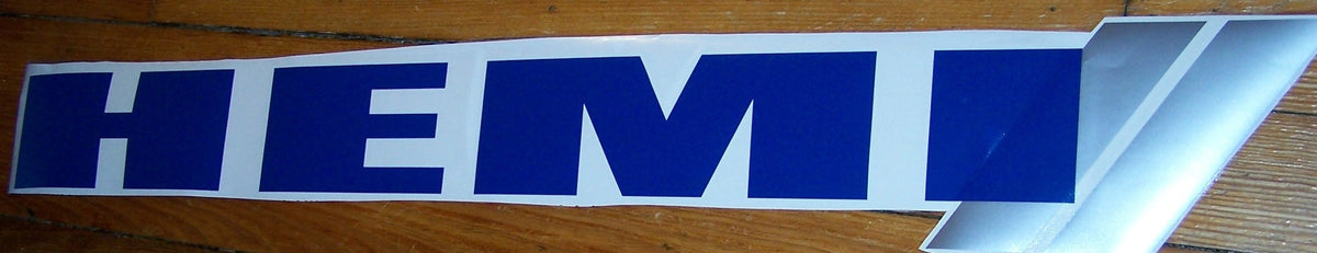 HEMI WINSHIELD BANNER CHOOSE 2 COLORS
