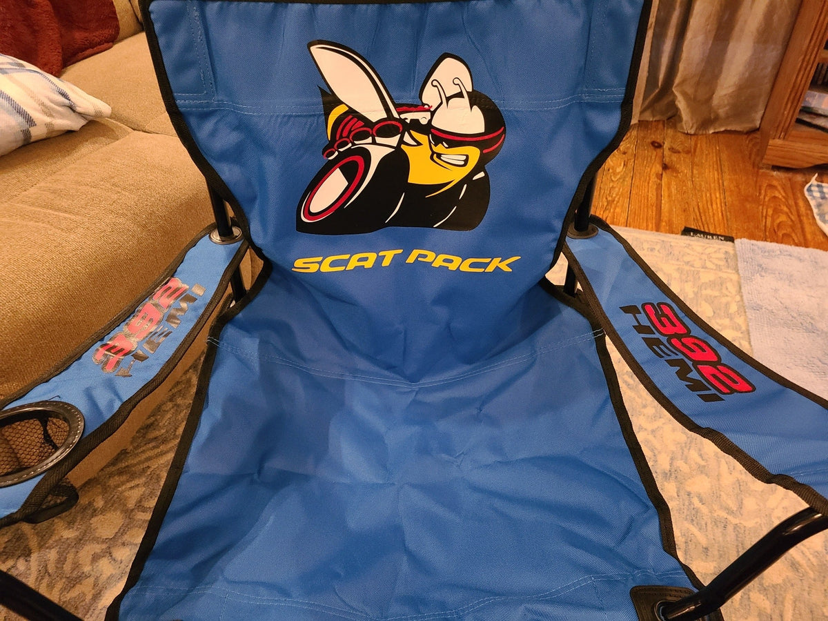 DODGE SCAT PACK FOLDING CHAIR CHALLENGER CHARGER