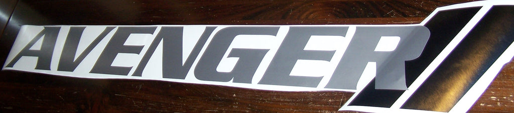 DODGE AVENGER WINDSHIELD DECAL CHOOSE SIZE & 2 COLORS