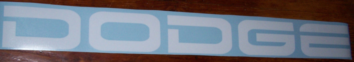 DODGE TAILGATE DECAL CHOOSE COLOR RAM DAKOTA