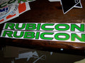 JEEP RUBICON 2 COLOR HOOD VINYL DECAL SET