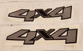 4X4 DECAL CHEVROLET SILVERADO GMC SIERRA COLORADO CANYON