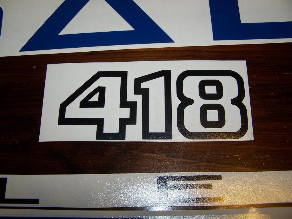 SALEEN MUSTANG VINYL DECAL KIT COMPLETE