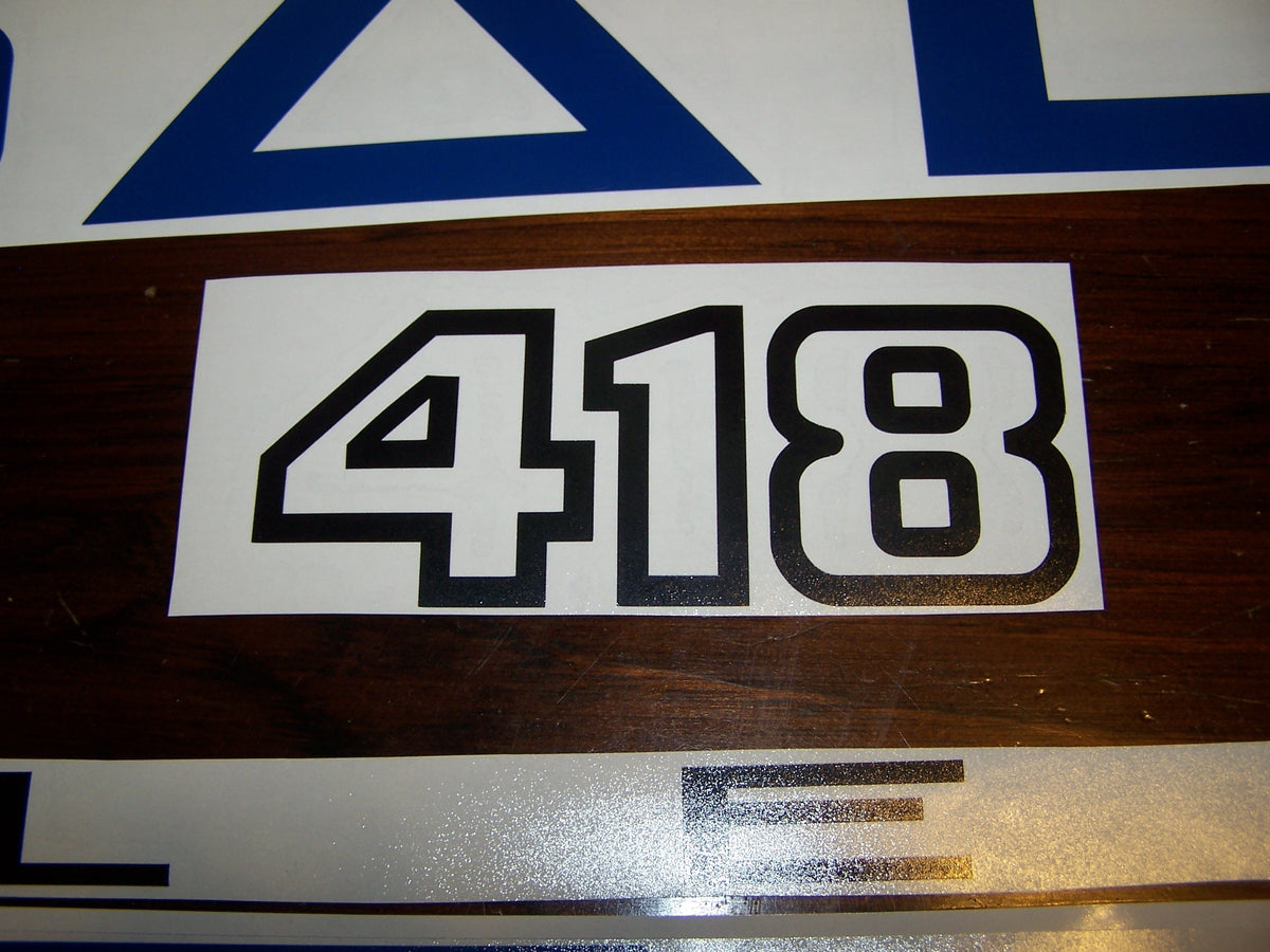 SALEEN MUSTANG VINYL DECAL KIT COMPLETE