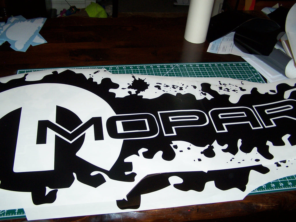 MOPAR QUARTER PANEL DECAL SET CHOOSE COLOR CHALLENGER CHARGER