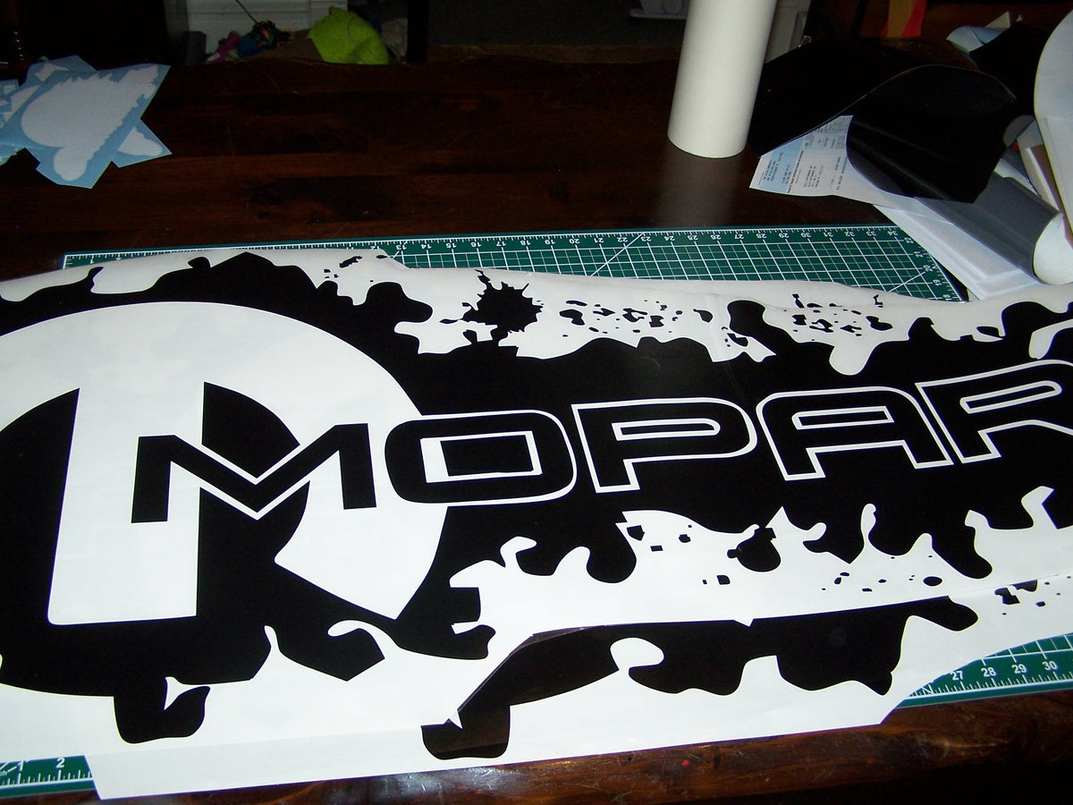 MOPAR QUARTER PANEL DECAL SET CHOOSE COLOR CHALLENGER CHARGER