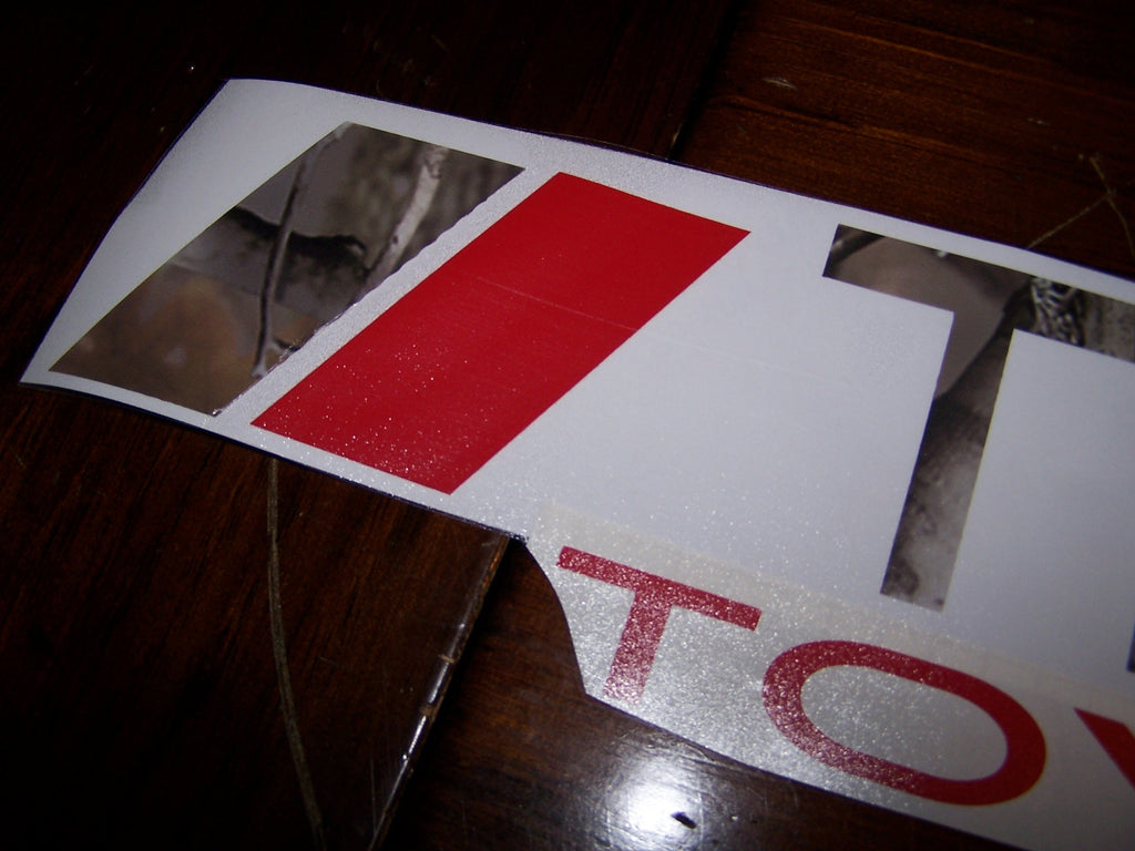 TRD TACOMA WINDSHIELD VINYL DECAL STICKER BANNER