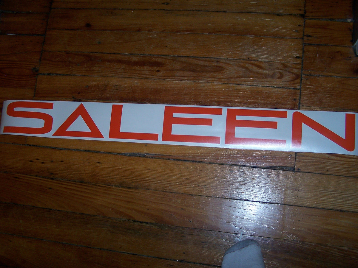 SALEEN WINDSHIELD DECAL BANNER STICKER CHOOSE COLOR AND SIZE