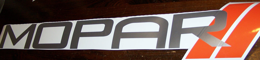 MOPAR WINDSHIELD DECAL STICKER BANNER CHOOSE SIZE AND 2 COLORS