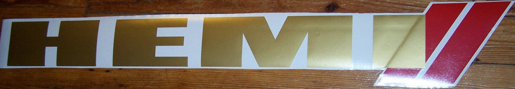 HEMI WINSHIELD BANNER CHOOSE 2 COLORS