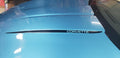 CORVETTE C4 HOOD STRIPE STRIPES DECAL SET OF 2 CUSTOMIZABLE