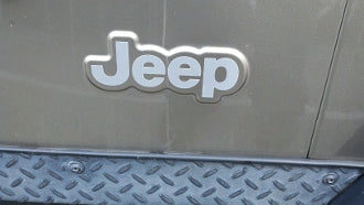 JEEP FENDER DECAL STICKER SET OF 2 WRANGLER RUBICON TJ JK