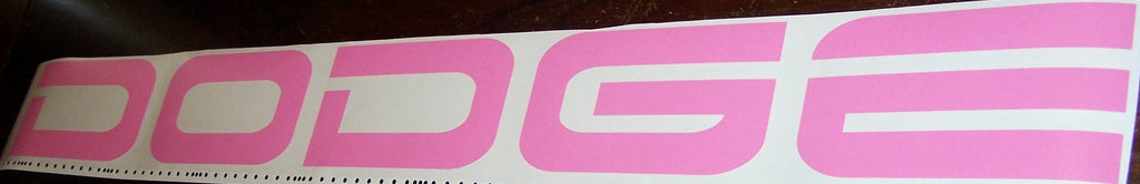 DODGE WINDSHIELD VINYL DECAL CHOOSE SIZE & COLOR