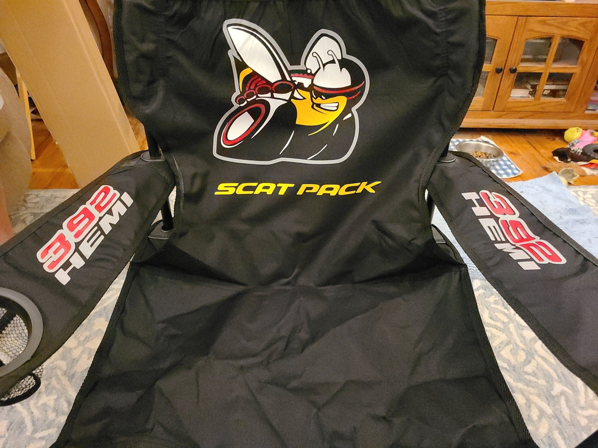 DODGE SCAT PACK FOLDING CHAIR CHALLENGER CHARGER