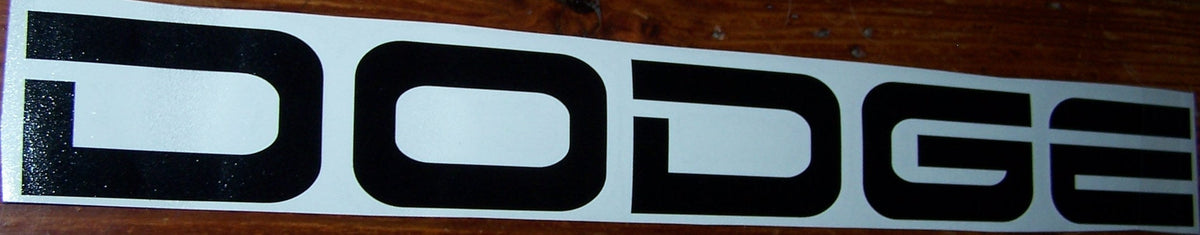 DODGE TAILGATE DECAL CHOOSE COLOR RAM DAKOTA