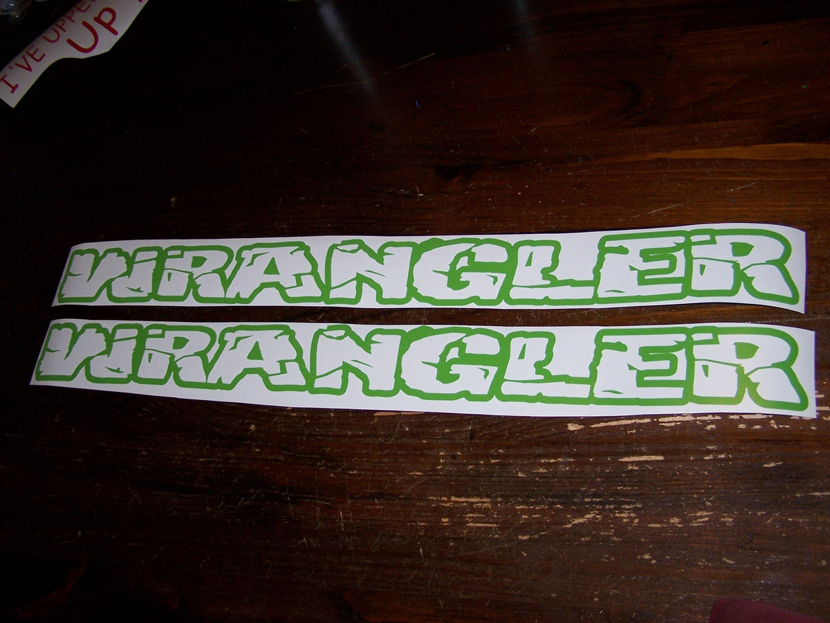 JEEP WRANGLER HOOD DECAL SET