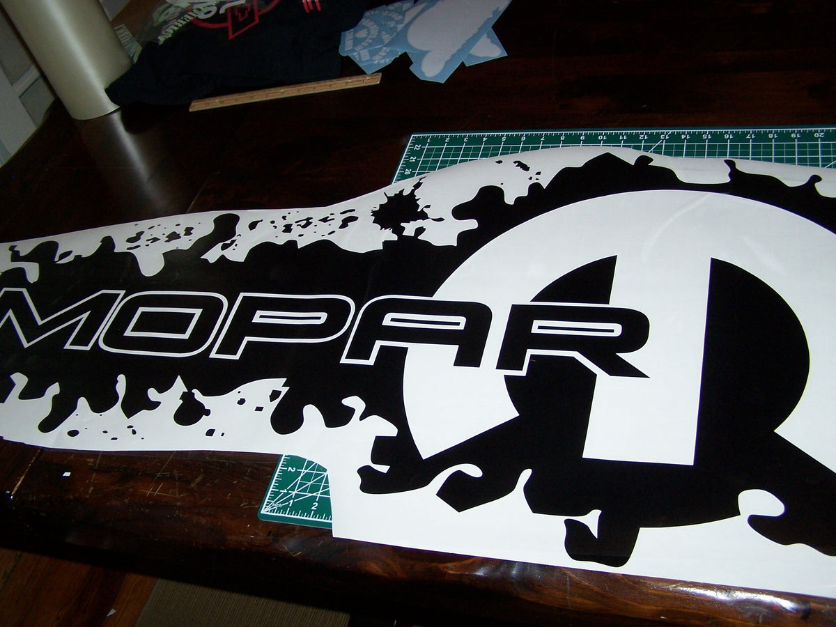 MOPAR QUARTER PANEL DECAL SET CHOOSE COLOR CHALLENGER CHARGER