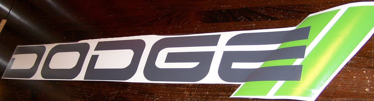 DODGE WINDSHIELD BANNER CHOOSE COLORS & SIZE