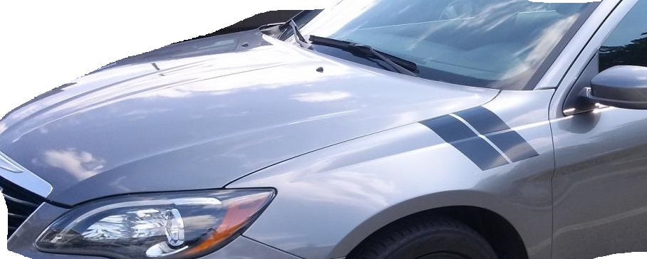 AVENGER / CHRYSLER 200 R/T STRIPES STICKER DECAL CHOOSE COLOR
