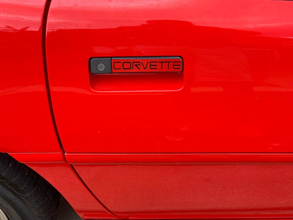 1984-1996 CORVETTE DOOR HANDLE OVERLAY DECALS