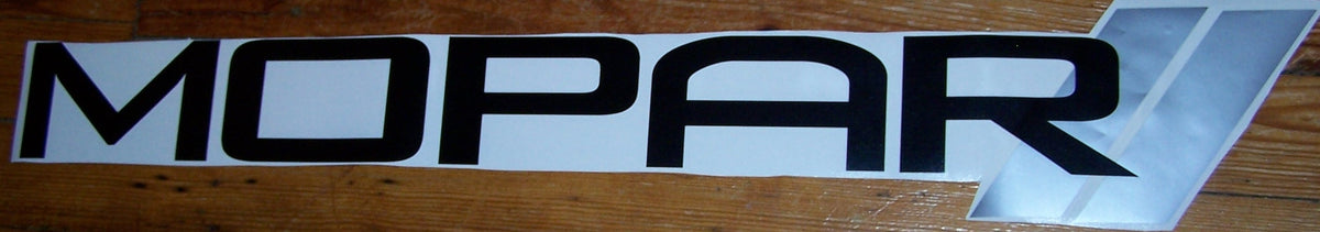 MOPAR WINDSHIELD DECAL STICKER BANNER CHOOSE SIZE AND 2 COLORS