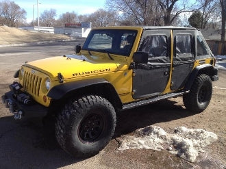 JEEP RUBICON WRANGLER HOOD DECAL SET