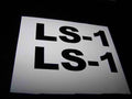 LS-1 DECAL HOOD FENDER VALVE COVER VINYL STICKER