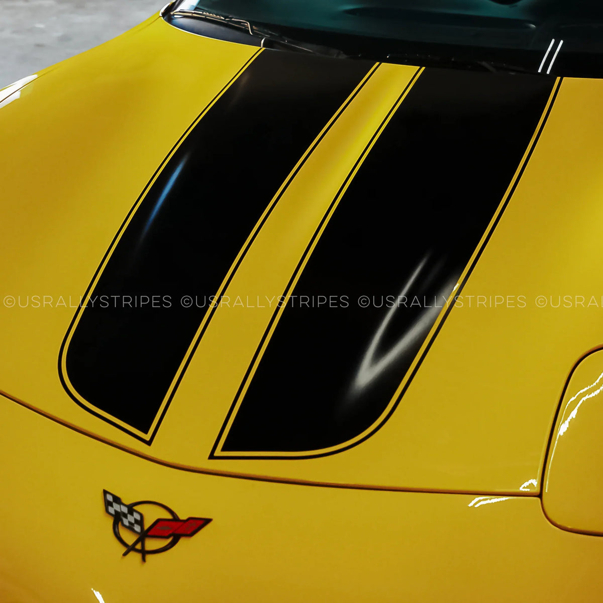 C5 CORVETTE HOOD STRIPES 1997-2004 STYLE 2