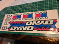 DYNO DETOUR DECAL SET 86 87 88 89 VINTAGE BMX