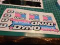 DYNO DETOUR DECAL SET 86 87 88 89 VINTAGE BMX