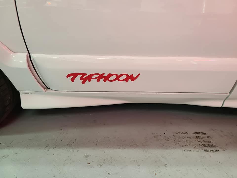GMC Typhoon decal set complete