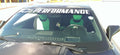CHEVROLET BOWTIE PERFORMANCE WINDSHIELD VINYL DECAL BANNER