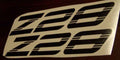 Z28 CAMARO EMBLEM FENDER VINYL DECAL SET OF 2 1993-2002