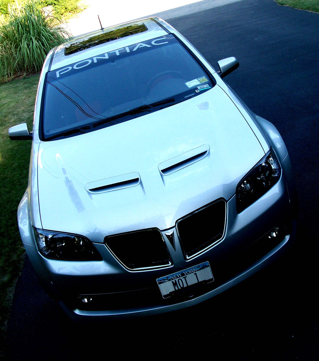 PONTIAC WINDSHIELD VINYL DECAL BANNER WINDOW CHOOSE COLOR & SIZE